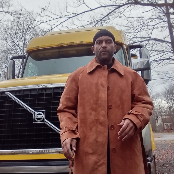 Faux suede trench - Picture 3 of 3